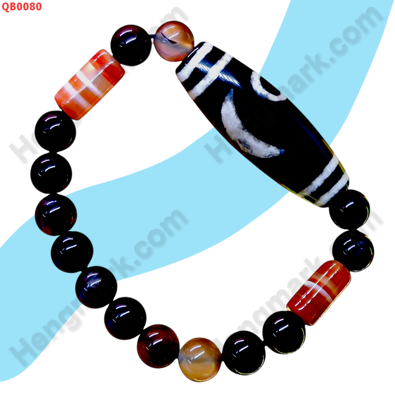 QB0080 สร้อยข้อมือ DZI ลายดาว ราคา 349 บาท http://ww2.hengmark.com/view_product/QB0080.htm