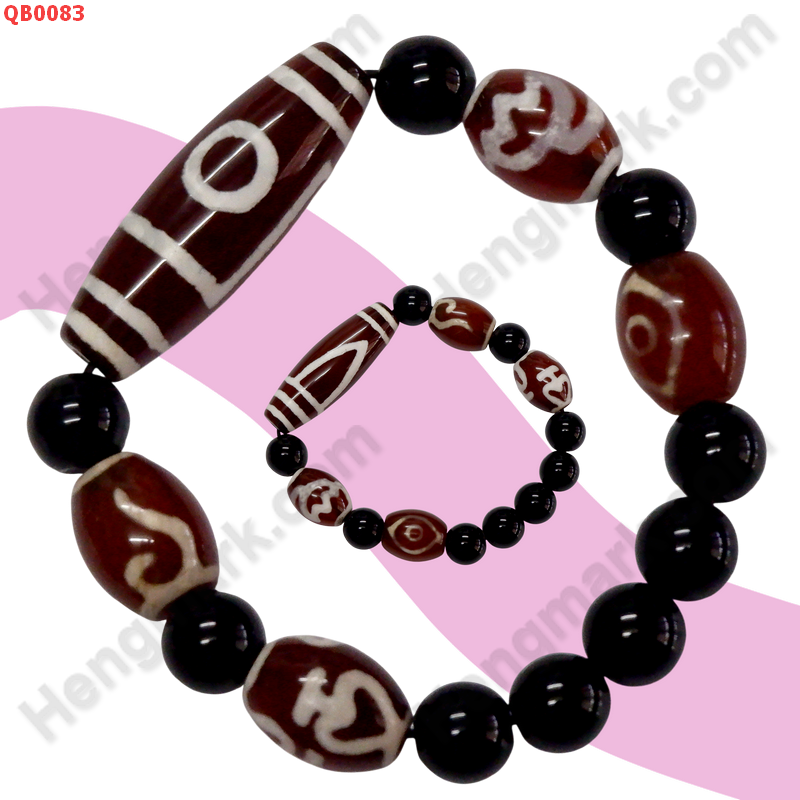 QB0083 สร้อยข้อมือ DZI  1 ตา ภูเขา ราคา 699 บาท http://ww2.hengmark.com/view_product/QB0083.htm