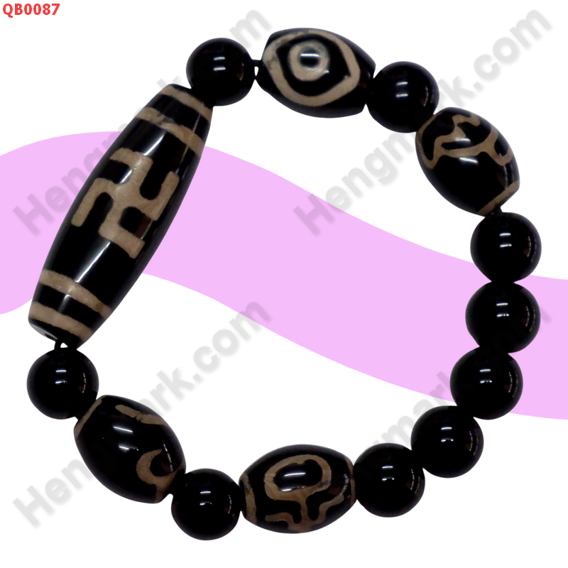 QB0087 สร้อยข้อมือ DZI สวัสดิกะ ราคา 699 บาท http://ww2.hengmark.com/view_product/QB0087.htm
