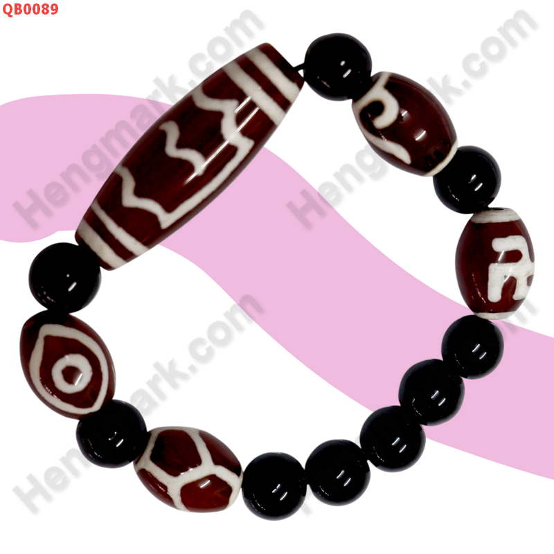 QB0089 สร้อยข้อมือ DZI ลายนกวิเศษ ราคา 699 บาท http://ww2.hengmark.com/view_product/QB0089.htm