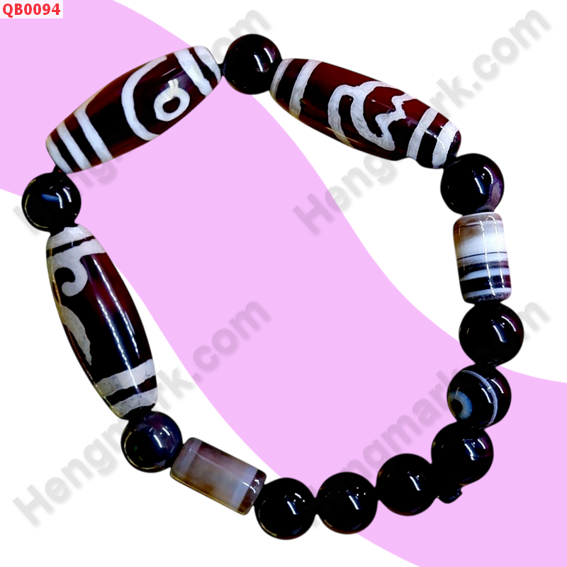 QB0094 สร้อยข้อมือ DZI 2 ตา ดอกบัวและหรูยี่ ราคา 629 บาท http://ww2.hengmark.com/view_product/QB0094.htm