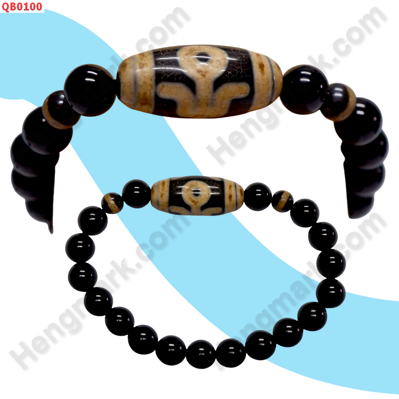 QB0100 สร้อยข้อมือหินDZI ผู้สูงศักดิ์ ราคา 299 บาท http://ww2.hengmark.com/view_product/QB0100.htm