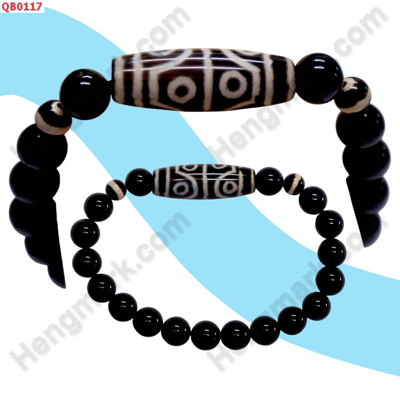 QB0117 สร้อยข้อมือหินDZI ลาย 8 ตา ราคา 299 บาท http://ww2.hengmark.com/view_product/QB0117.htm