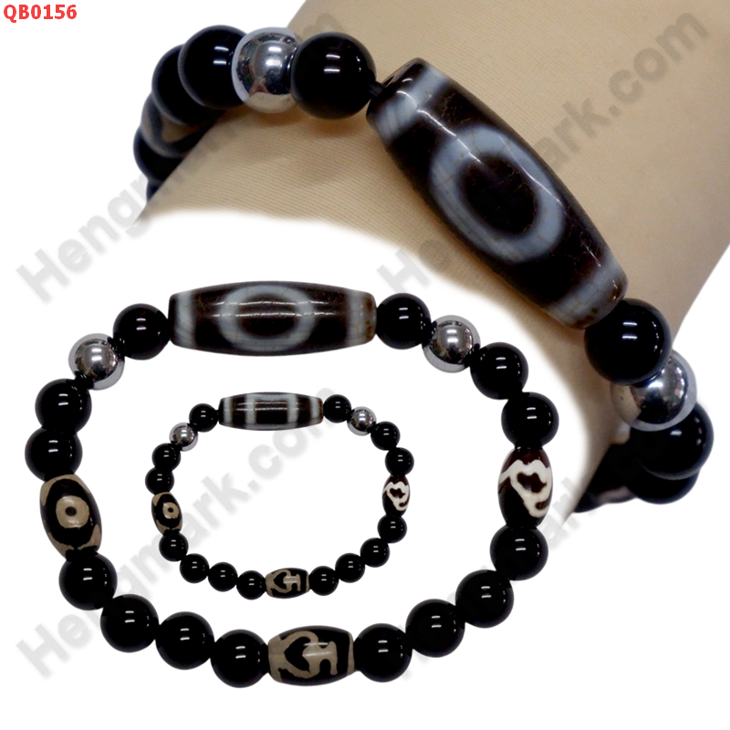 QB0156 สร้อยข้อมือหินทิเบต 1 ตา ฟ้าดิน ลายหินเก่า ราคา 499 บาท http://ww2.hengmark.com/view_product/QB0156.htm