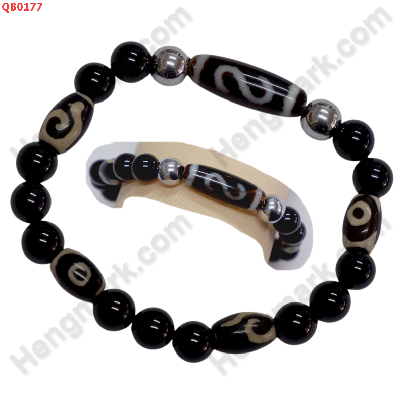 QB0177 สร้อยข้อมือหินทิเบต ลายตะขอ ลายลึก ราคา 479 บาท http://ww2.hengmark.com/view_product/QB0177.htm