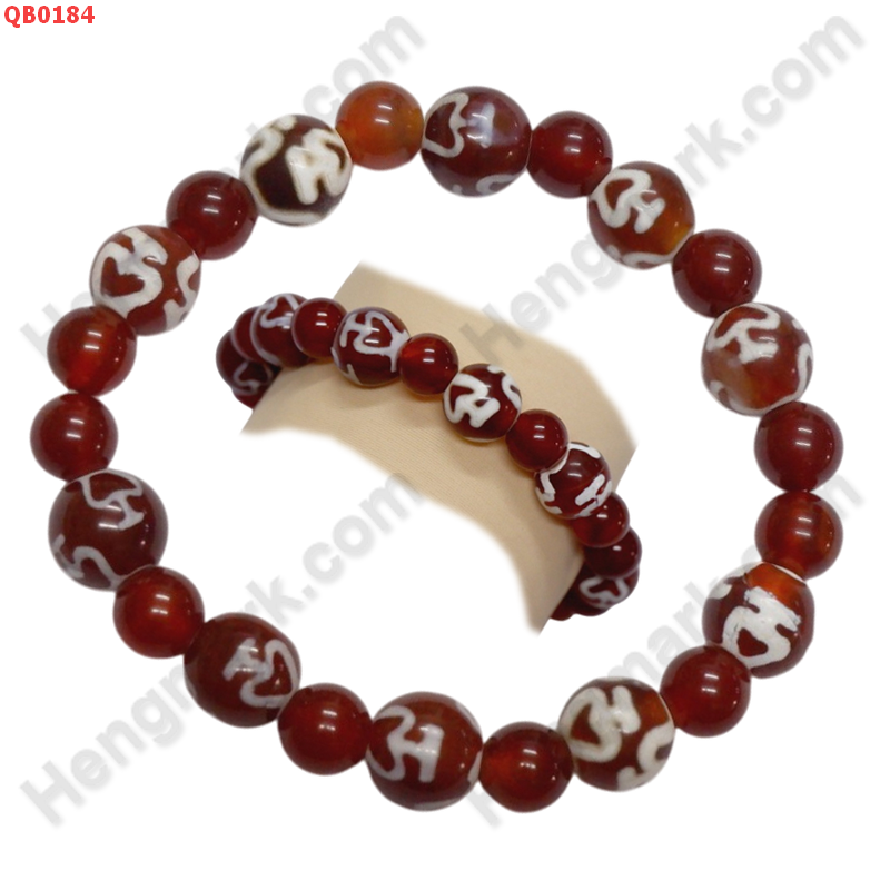 QB0184 สร้อยข้อมือหินทิเบต ลายแก้ววิเศษ 10 เม็ด ราคา 499 บาท http://ww2.hengmark.com/view_product/QB0184.htm