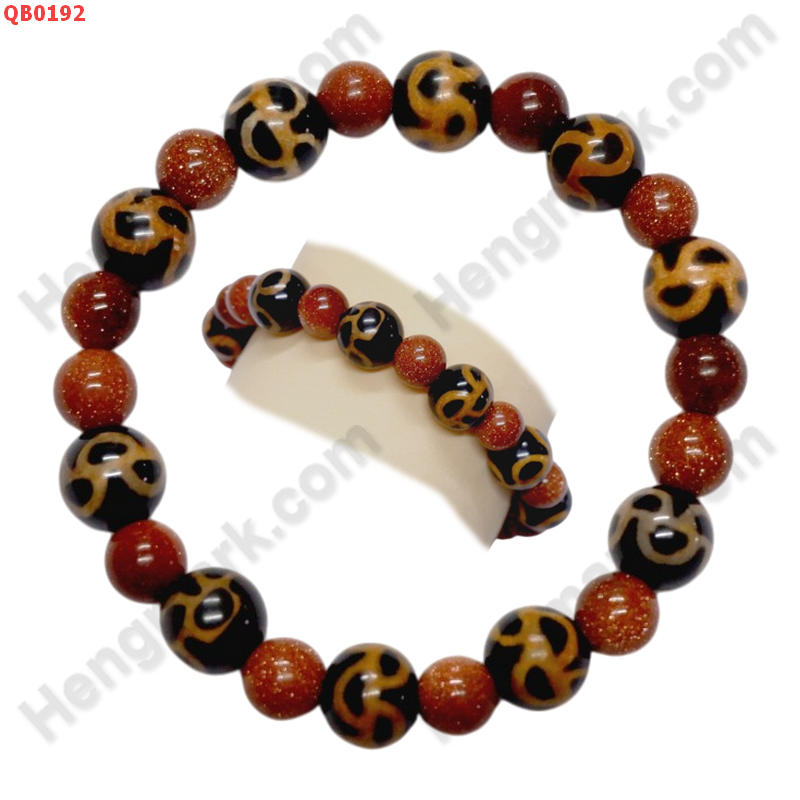 QB0192 สร้อยข้อมือหินทิเบต  ลายลามะยิ้ม 10 เม็ด ราคา 499 บาท http://ww2.hengmark.com/view_product/QB0192.htm