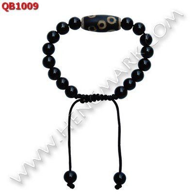QB1009 สร้อยข้อมือหินทิเบต เชือกถัก ราคา 299 บาท http://ww2.hengmark.com/view_product/QB1009.htm