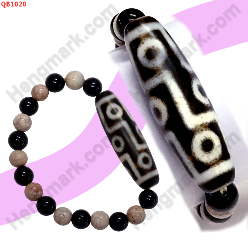 QB1020 สร้อยข้อมือหินทิเบต 9 ตา ราคา 999 บาท http://ww2.hengmark.com/view_product/QB1020.htm