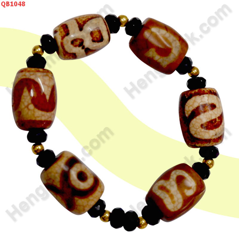 QB1048 สร้อยข้อมือหินทิเบต หลายลาย ราคา 1599 บาท http://ww2.hengmark.com/view_product/QB1048.htm