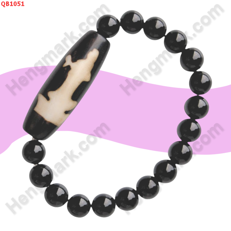 QB1051 สร้อยข้อมือหินทิเบต ลายเจ้าแม่กวนอิม  ราคา 349 บาท http://ww2.hengmark.com/view_product/QB1051.htm