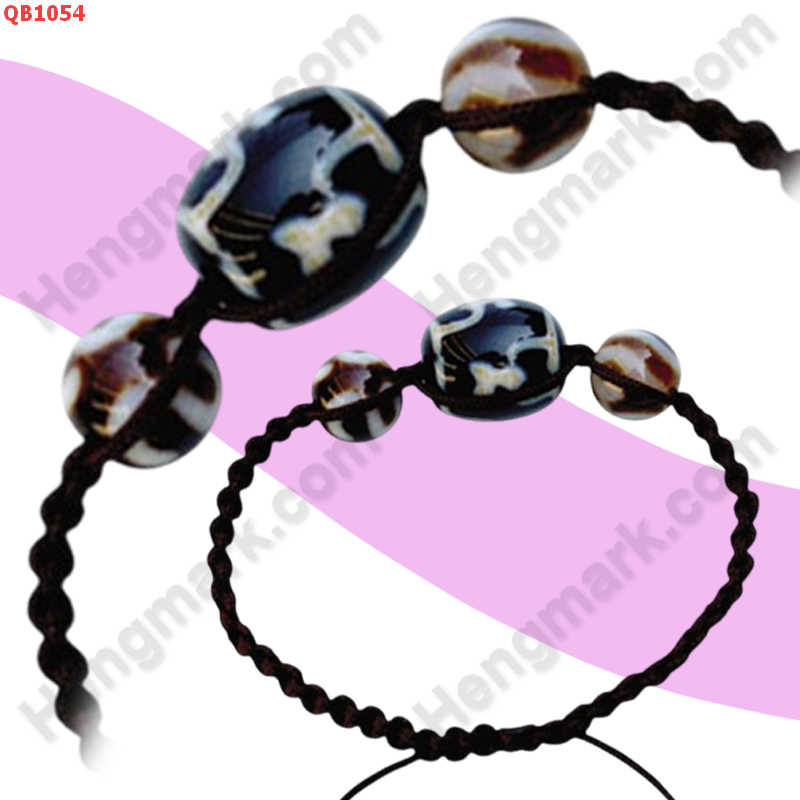 QB1054 สร้อยข้อมือหินทิเบต เชือกถัก ราคา 499 บาท http://ww2.hengmark.com/view_product/QB1054.htm