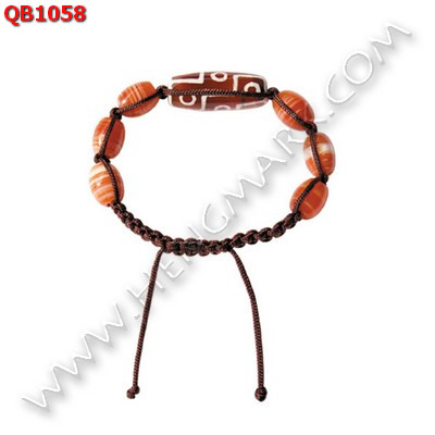 QB1058 สร้อยข้อมือหินทิเบต 9 ตา เชือกถัก ราคา 369 บาท http://ww2.hengmark.com/view_product/QB1058.htm