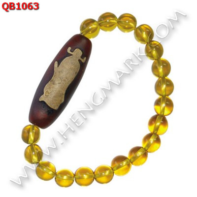 QB1063 สร้อยข้อมือหินทิเบต ไฉ่ซิงเอี๊ย  ราคา 449 บาท http://ww2.hengmark.com/view_product/QB1063.htm