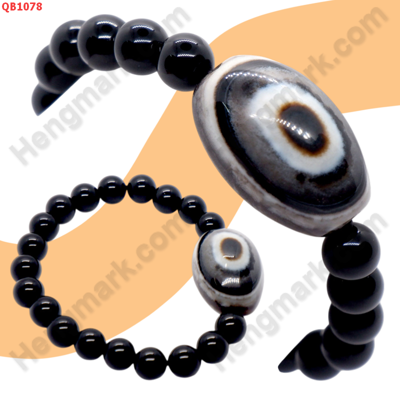 QB1078 สร้อยข้อมือหินตาสววรค์ อะเก็ต ราคา 299 บาท http://ww2.hengmark.com/view_product/QB1078.htm