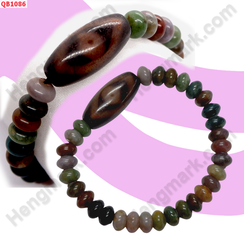 QB1086 สร้อยข้อมือDZI ตามังกร ราคา 349 บาท http://ww2.hengmark.com/view_product/QB1086.htm