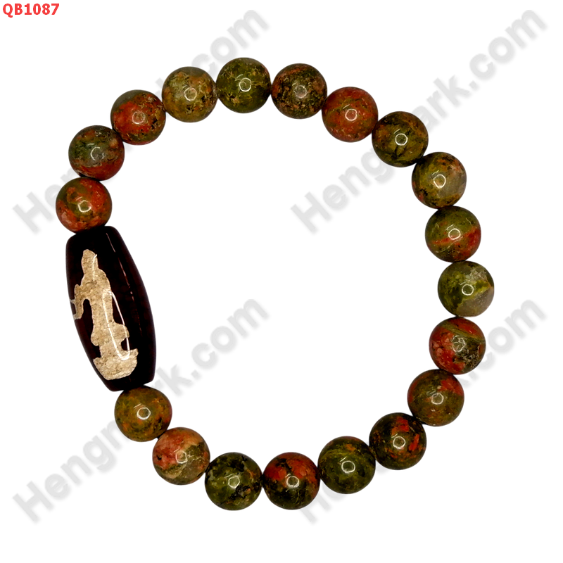 QB1087 สร้อยข้อมือ DZI กวนอิม ยูนาไค้ท์ ราคา 299 บาท http://ww2.hengmark.com/view_product/QB1087.htm