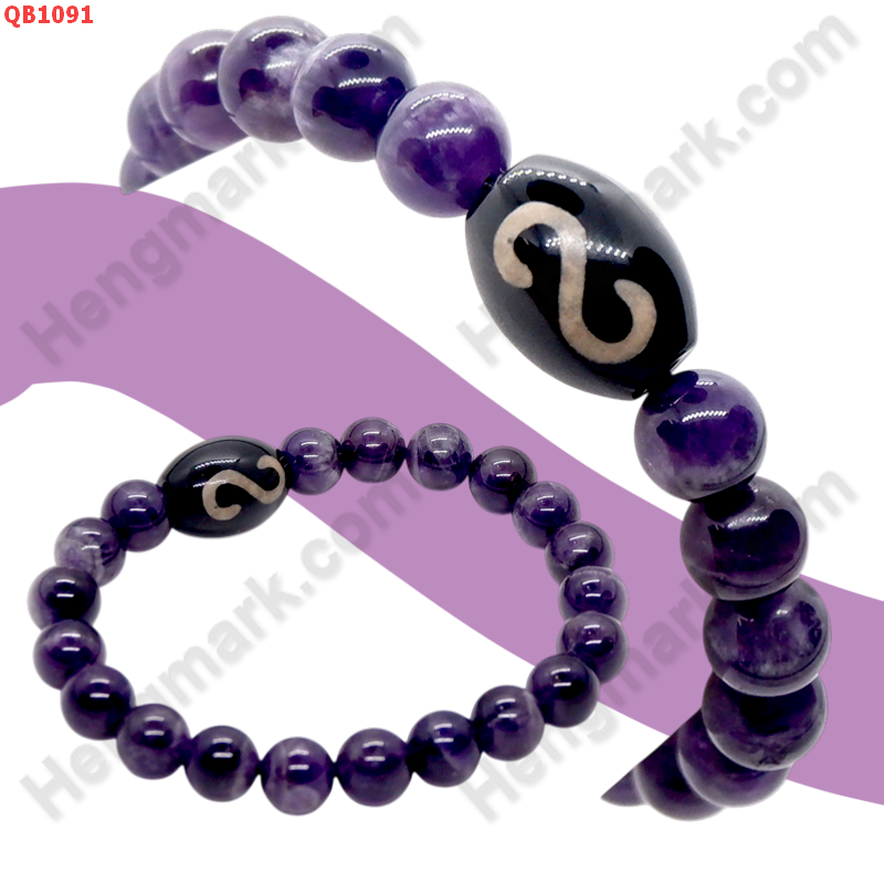 QB1091 สร้อยข้อมือ DZI ตะขอ  ราคา 249 บาท http://ww2.hengmark.com/view_product/QB1091.htm