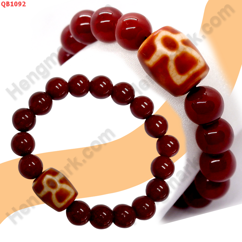 QB1092 สร้อยข้อมือ DZI ไฉ่ซิงเอี๊ย ราคา 399 บาท http://ww2.hengmark.com/view_product/QB1092.htm