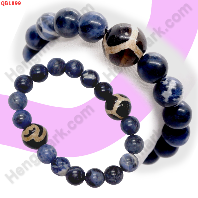 QB1099 สร้อยข้อมือ DZI กระดองเต่า และดอกบัว ราคา 399 บาท http://ww2.hengmark.com/view_product/QB1099.htm