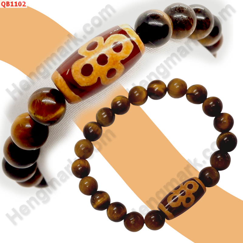 QB1102 สร้อยข้อมือ DZI 5 ตาสายฟ้า ราคา 249 บาท http://ww2.hengmark.com/view_product/QB1102.htm