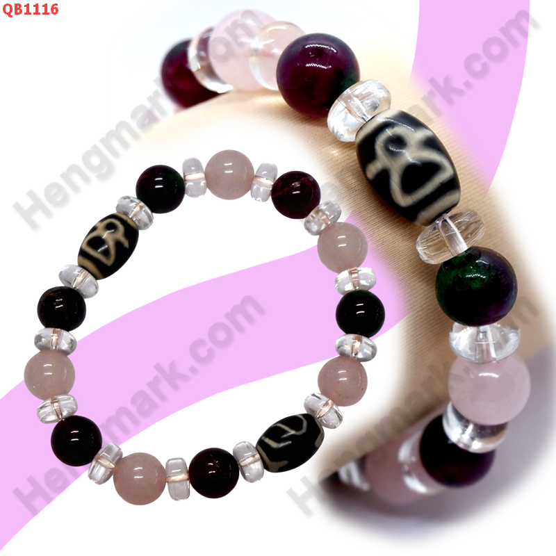 QB1116 สร้อยข้อมือDZIตะขอ+ไฉ่ซิงเอี๊ย ราคา 299 บาท http://ww2.hengmark.com/view_product/QB1116.htm