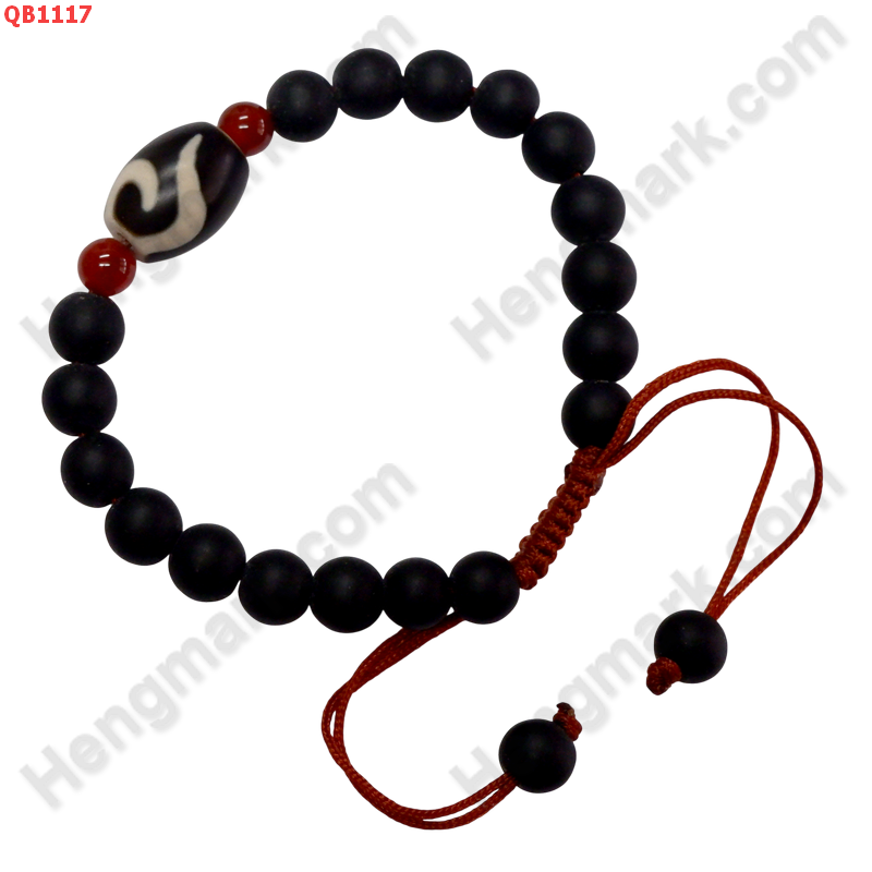 QB1117 สร้อยข้อมือหินDZI หรูยี่ ราคา 199 บาท http://ww2.hengmark.com/view_product/QB1117.htm