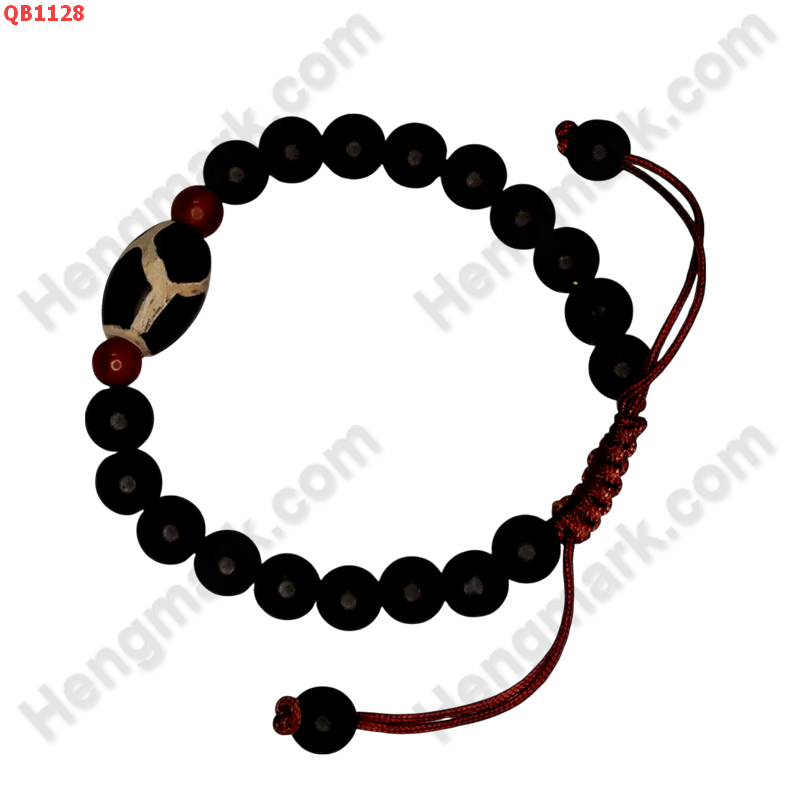 QB1128 สร้อยข้อมือหินDZI กระดองเต่า ราคา 199 บาท http://ww2.hengmark.com/view_product/QB1128.htm