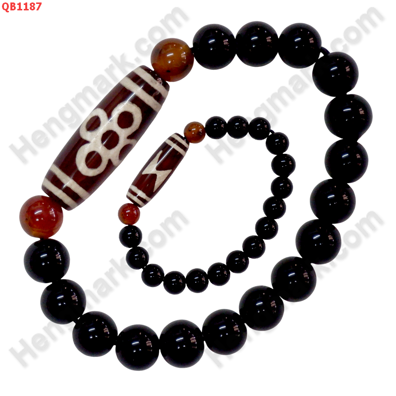 QB1187 สร้อยข้อมือ DZI 5 ตาสายฟ้า ราคา 299 บาท http://ww2.hengmark.com/view_product/QB1187.htm