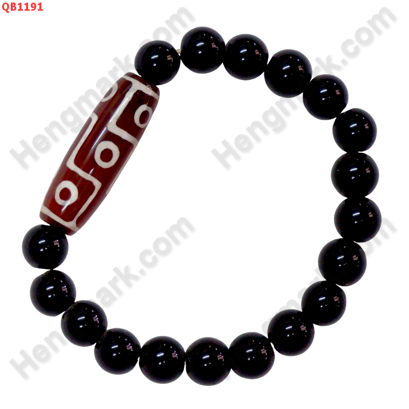 QB1191 สร้อยข้อมือ DZI 9 ตา ราคา 289 บาท http://ww2.hengmark.com/view_product/QB1191.htm