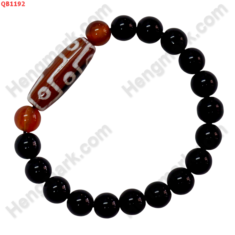 QB1192 สร้อยข้อมือ DZI 9 ตา ราคา 299 บาท http://ww2.hengmark.com/view_product/QB1192.htm