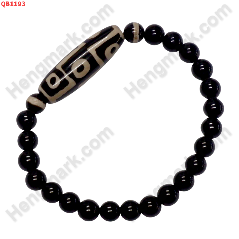 QB1193 สร้อยข้อมือ DZI 9 ตา ราคา 329 บาท http://ww2.hengmark.com/view_product/QB1193.htm