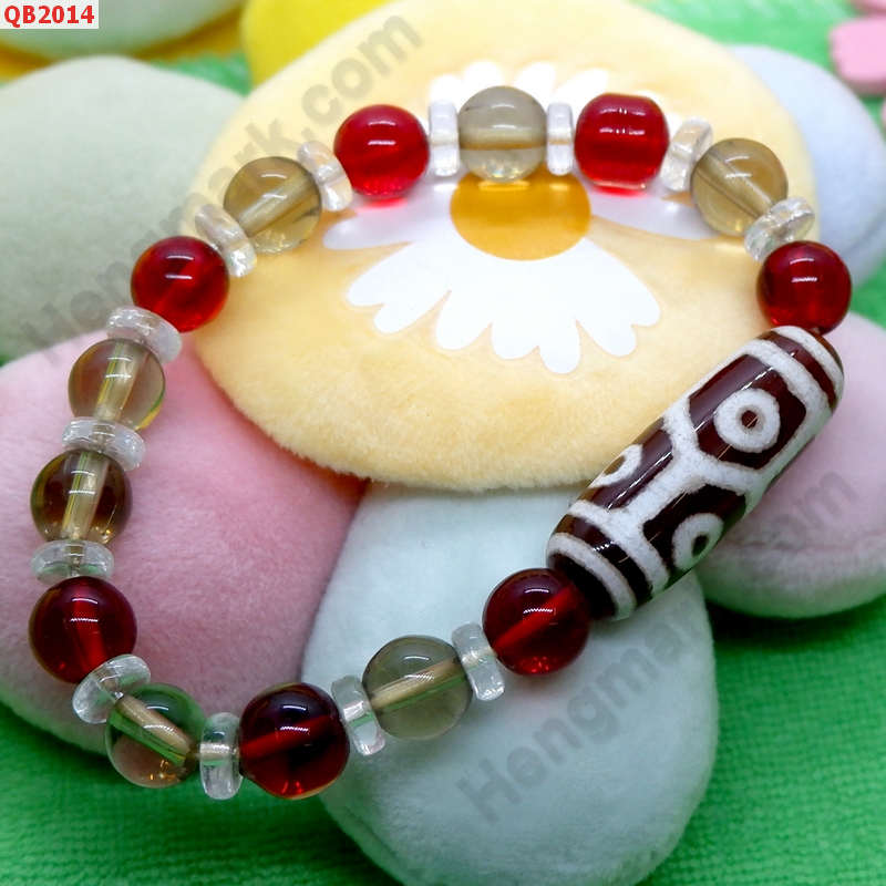 QB2014 สร้อยข้อมือหินDZI 6 ตากระดองเต่า ราคา 249 บาท http://ww2.hengmark.com/view_product/QB2014.htm