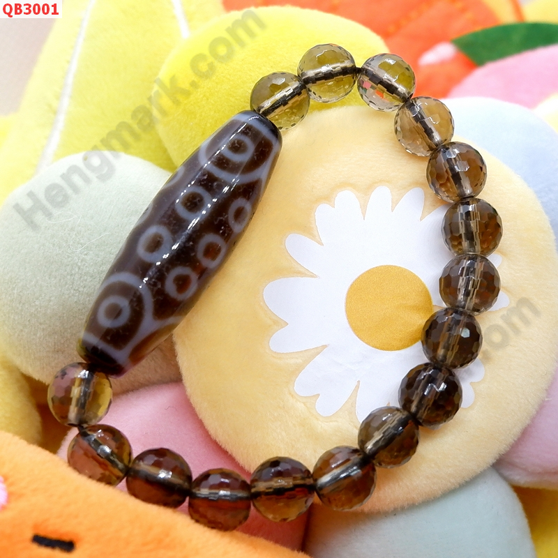 QB3001 สร้อยข้อมือหินDZI 21 ตา ราคา 1299 บาท http://ww2.hengmark.com/view_product/QB3001.htm