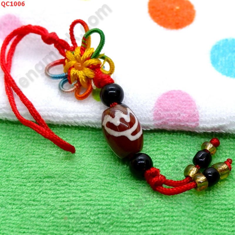 QC1006 หินทิเบตแขวนมือถือลายดอกบัว ราคา 79 บาท http://ww2.hengmark.com/view_product/QC1006.htm