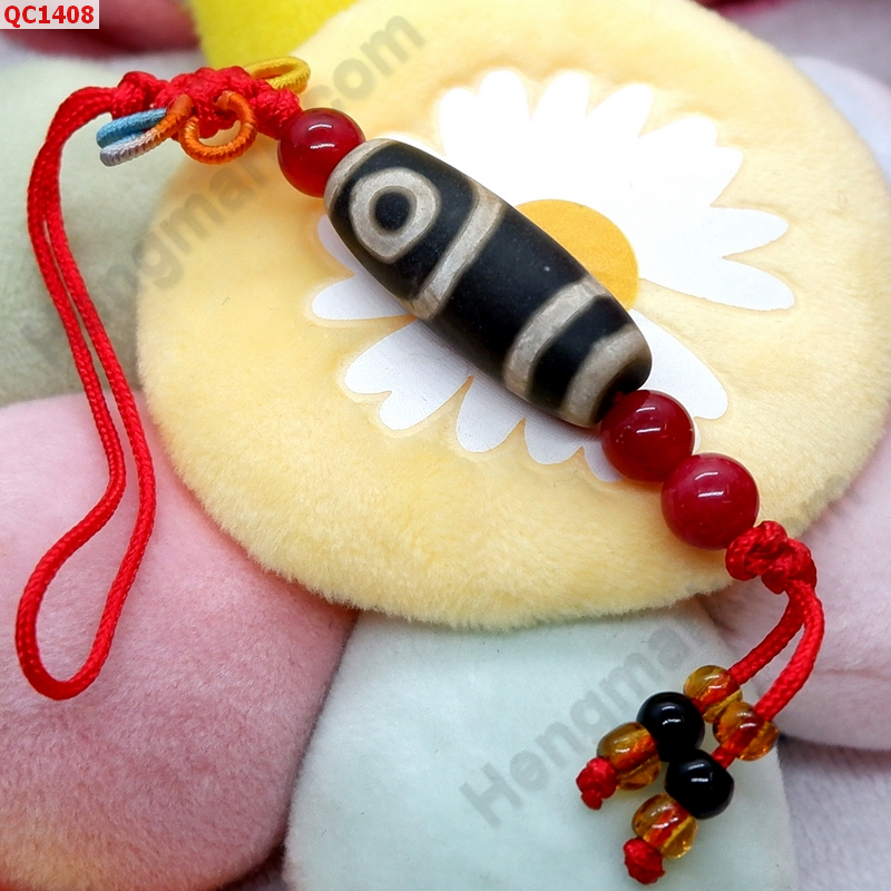 QC1408 หินทิเบตแขวนมือถือ ลาย 2 ตา ราคา 179 บาท http://ww2.hengmark.com/view_product/QC1408.htm