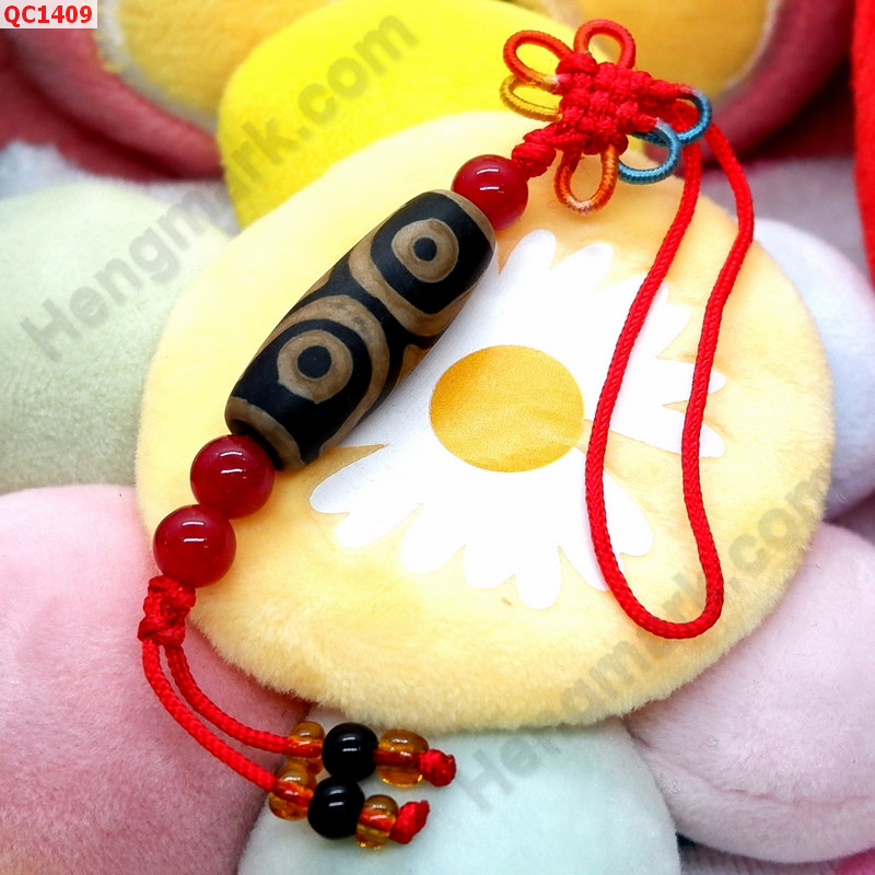 QC1409 หินทิเบตแขวนมือถือ ลาย 3 ตา ราคา 179 บาท http://ww2.hengmark.com/view_product/QC1409.htm