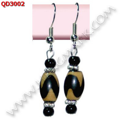 QD3002 ต่างหูหินทิเบต ราคา 199 บาท http://ww2.hengmark.com/view_product/QD3002.htm
