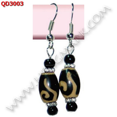QD3003 ต่างหูหินทิเบต ราคา 199 บาท http://ww2.hengmark.com/view_product/QD3003.htm