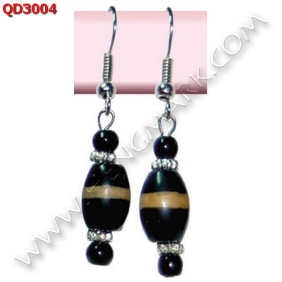 QD3004 ต่างหูหินทิเบต ราคา 199 บาท http://ww2.hengmark.com/view_product/QD3004.htm