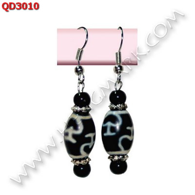 QD3010 ต่างหูหินทิเบต ราคา 259 บาท http://ww2.hengmark.com/view_product/QD3010.htm