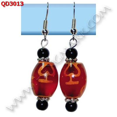 QD3013 ต่างหูหินทิเบต ราคา 259 บาท http://ww2.hengmark.com/view_product/QD3013.htm