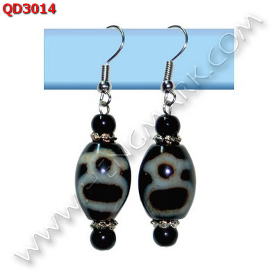 QD3014 ต่างหูหินทิเบต ราคา 459 บาท http://ww2.hengmark.com/view_product/QD3014.htm