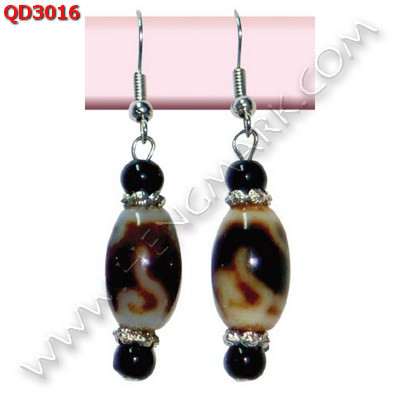 QD3016 ต่างหูหินทิเบต ราคา 459 บาท http://ww2.hengmark.com/view_product/QD3016.htm