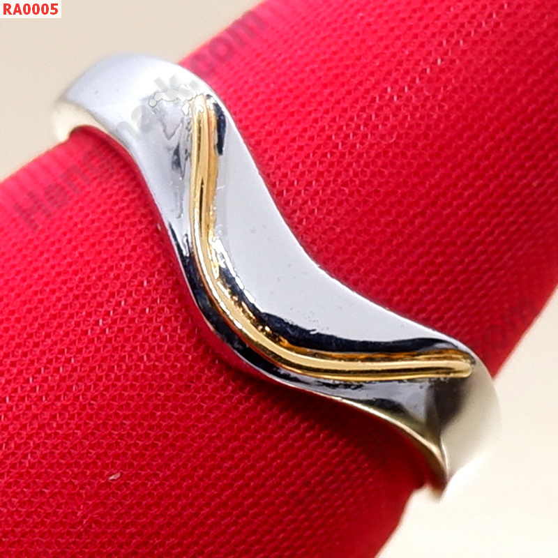 RA0005 แหวนสวยไม่ลอกไม่ดำ ราคา 99 บาท http://ww2.hengmark.com/view_product/RA0005.htm