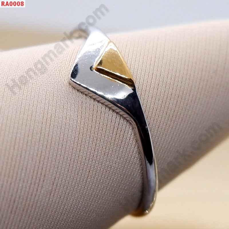 RA0008 แหวนสวยไม่ลอกไม่ดำ ราคา 99 บาท http://ww2.hengmark.com/view_product/RA0008.htm