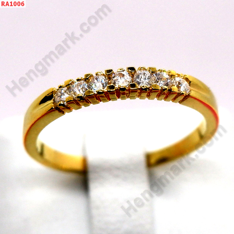 RA1006 แหวนสวยไม่ลอกไม่ดำ ราคา 129 บาท http://ww2.hengmark.com/view_product/RA1006.htm