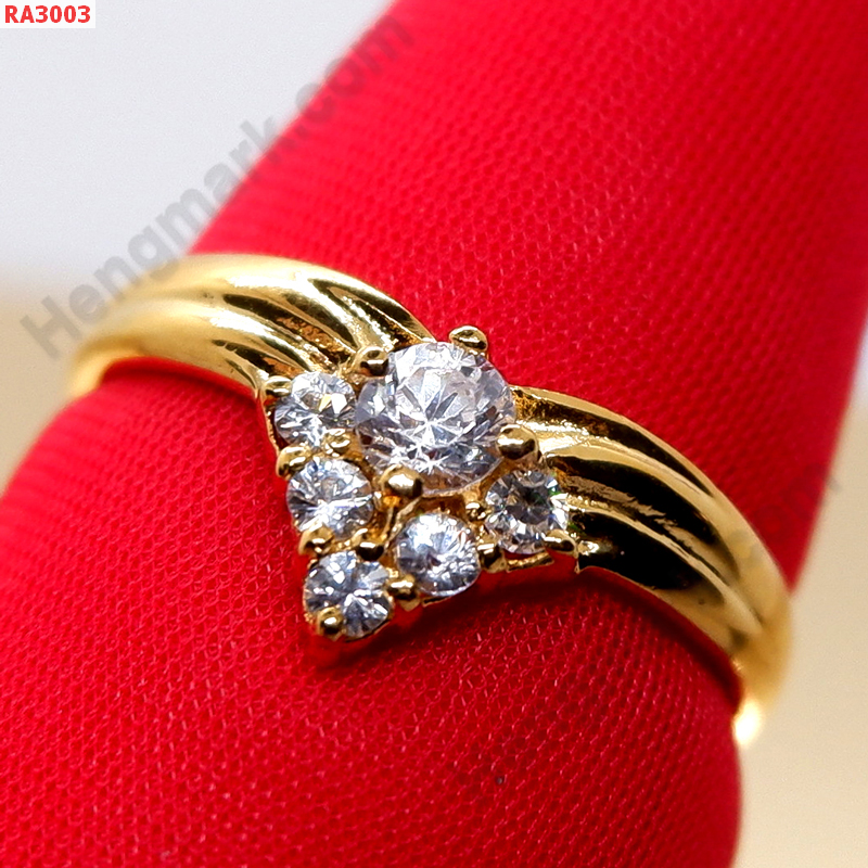 RA3003 แหวนสวยไม่ลอกไม่ดำ ราคา 199 บาท http://ww2.hengmark.com/view_product/RA3003.htm