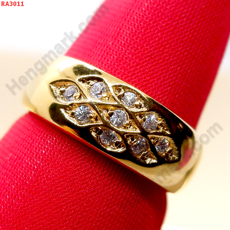 RA3011 แหวนสวยไม่ลอกไม่ดำ ราคา 199 บาท http://ww2.hengmark.com/view_product/RA3011.htm