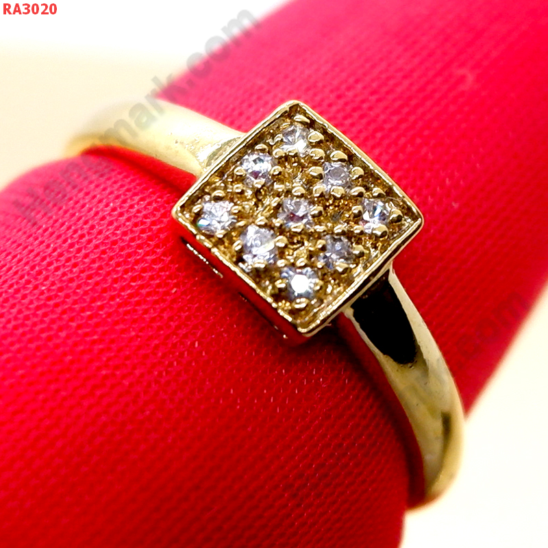RA3020 แหวนสวยไม่ลอกไม่ดำ ราคา 199 บาท http://ww2.hengmark.com/view_product/RA3020.htm